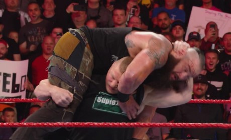 WWE大布现身RAW现场，直言势必夺冠，黑羊惨遭痛袭！