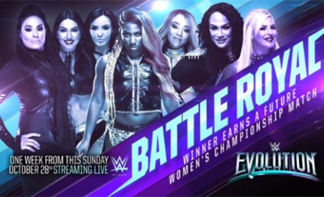 WWE2018《女子进化》新增女子皇家大战，参赛选手名单公布！