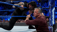 太子帮以多欺少，三对一围攻罗曼！《WWE SD 2019.05.22》
