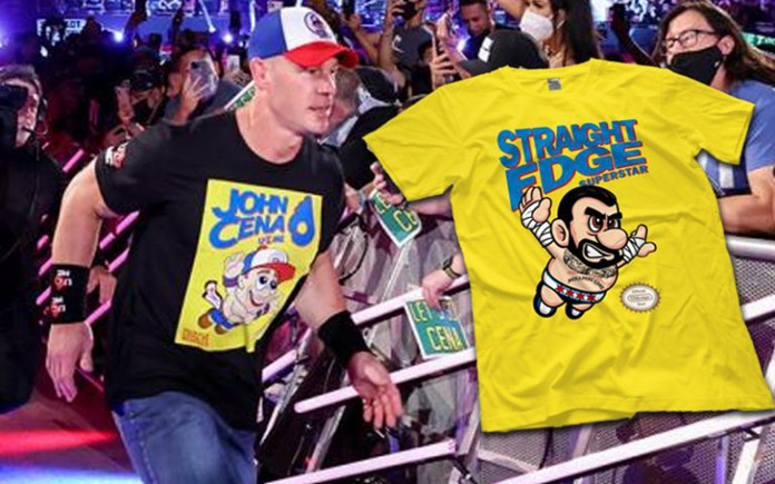约翰·塞纳新T恤衫疑似抄袭CM·朋克，WWE用意何在？