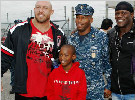 WWE明星参观美国海军军舰