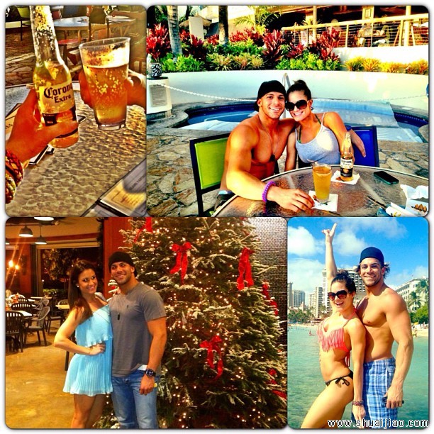 TNA情侣泰斯马克小姐&罗比·E自拍照