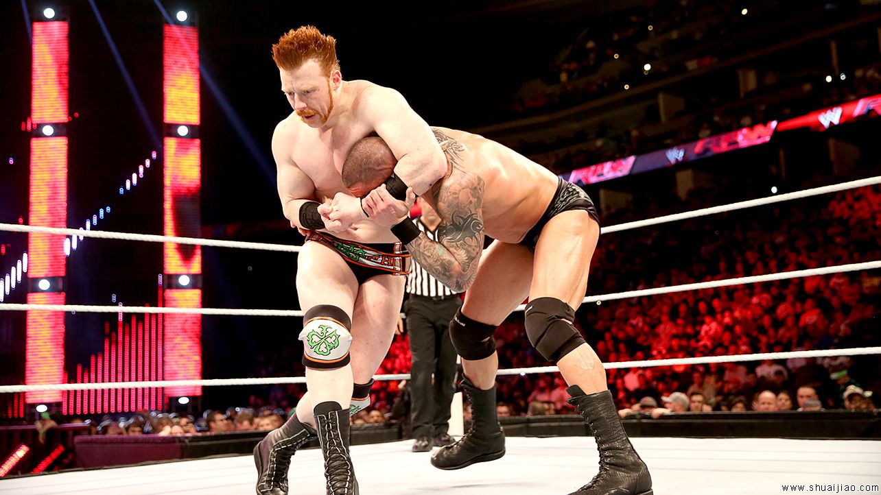 希莫斯 vs 兰迪·奥顿《RAW 2014.02.18》 希莫斯 vs 兰迪·奥顿《RAW 2014.02.18》