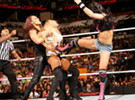 疯克舞者 vs AJ·李&塔米娜·斯洛卡《Raw 2014.03.18》