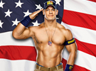 WWE约翰·塞纳美国国旗高清桌面