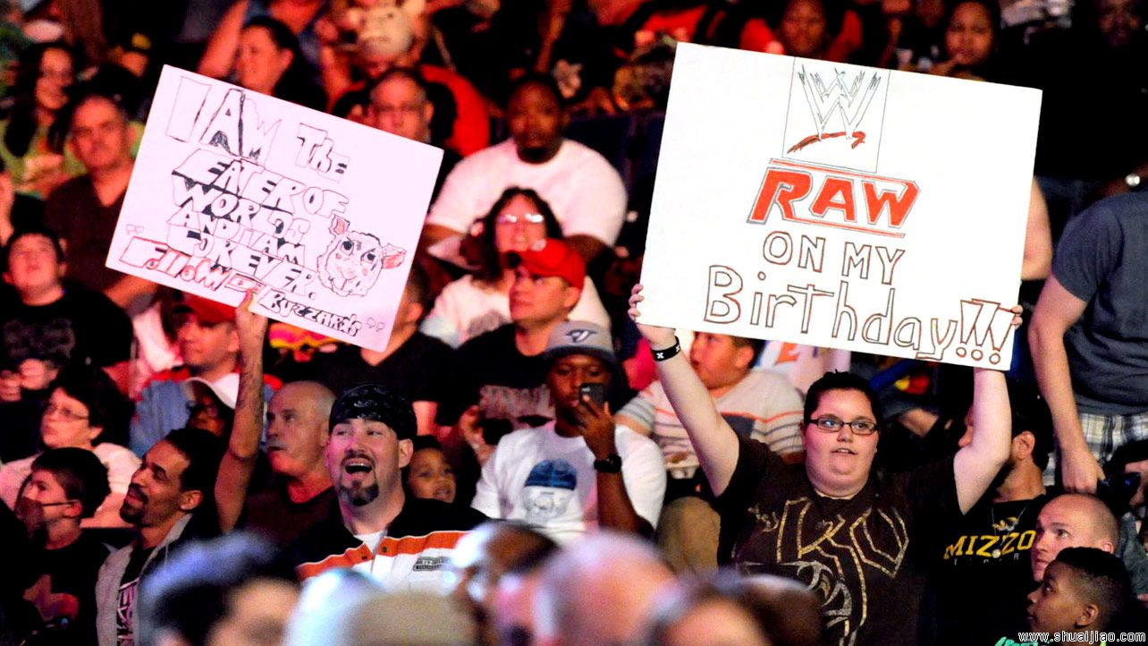 RAW粉丝现场标语大荟萃牌(2014.04.29) RAW粉丝现场标语大荟萃牌(2014.04.29)