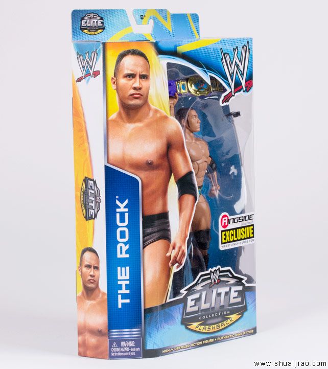 WWE超级巨星洛克玩偶图片