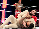 乌索兄弟 vs 达米安·桑道&范丹戈《Raw 2014.06.10》