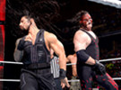塞纳&雷恩斯 vs 兰迪&凯恩&罗林斯《RAW 2014.07.15》