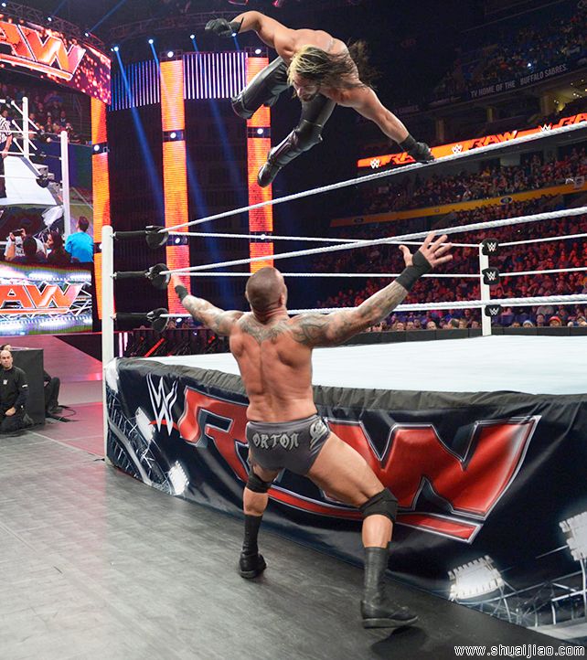 兰迪·奥顿 vs 塞思·罗林斯 《RAW2014.11.04》