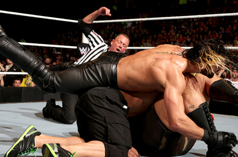 约翰·塞纳 vs. 大秀哥《RAW2014.12.09》