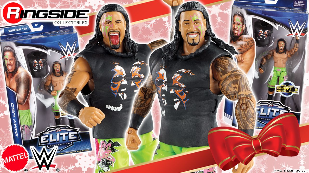 WWE圣诞节最受欢迎玩偶Top 10