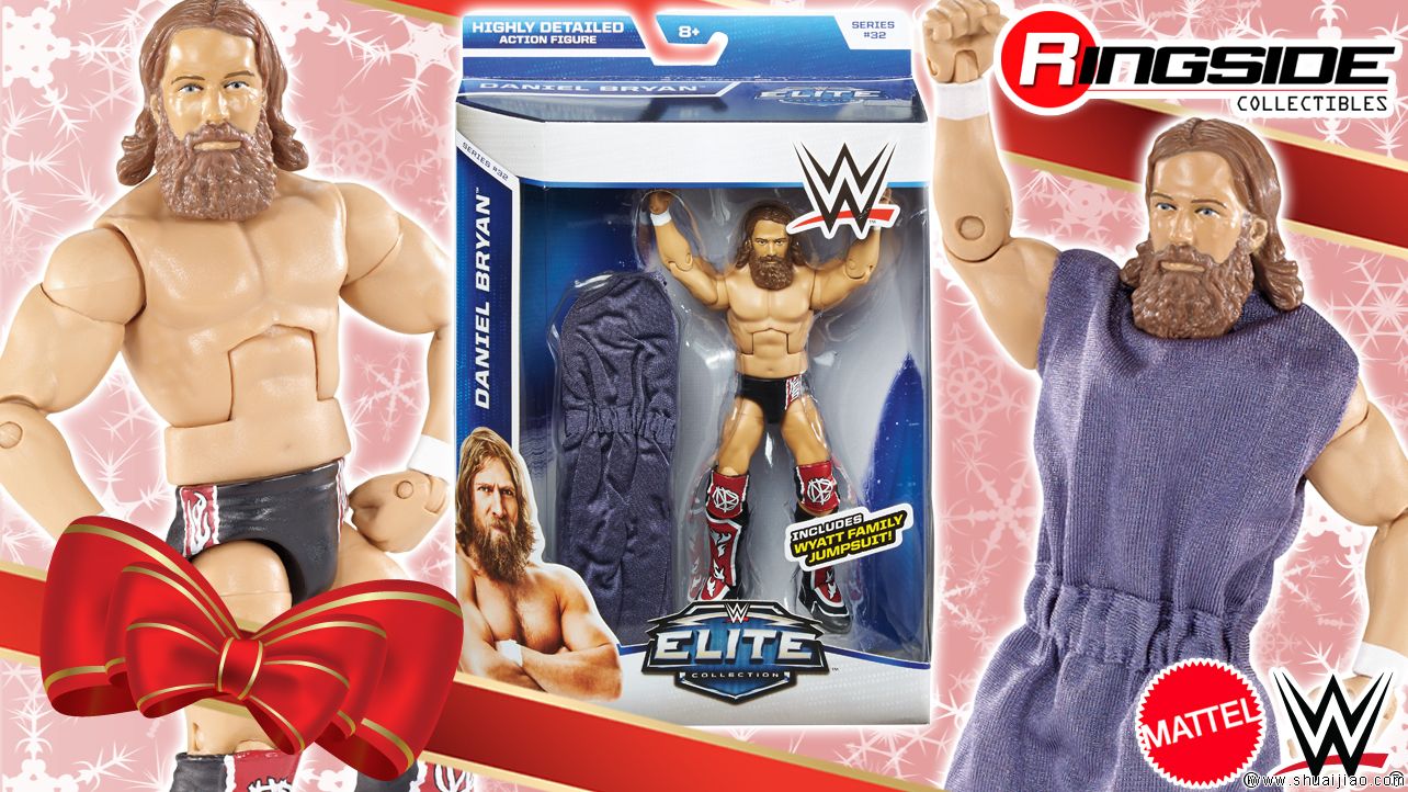 WWE圣诞节最受欢迎玩偶Top 10