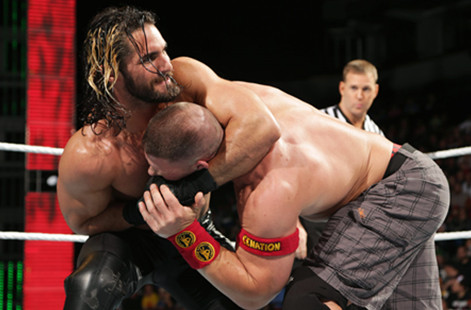 约翰·塞纳 vs. 赛斯·罗林斯《RAW2014.12.23》