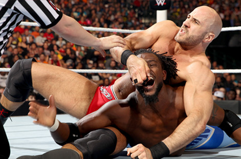 新一天 vs. 泰森·基德&塞萨罗《RAW2015.01.20》