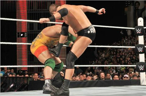 莱贝克对阵柯蒂斯·阿克塞尔《RAW2015.02.24》