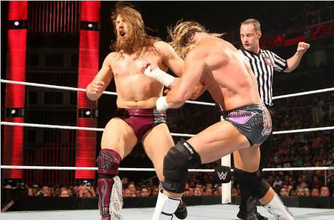 丹尼尔·布莱恩对阵道夫·齐格勒《RAW2015.03.31》
