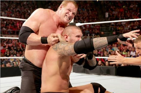 兰迪奥顿对阵凯恩《RAW 2015.04.07》