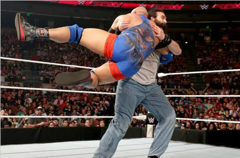 莱贝克对阵卢克·哈珀《RAW 2015.04.07》