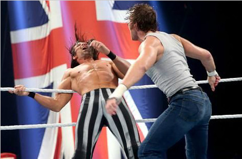 亚当·罗斯对阵迪安·安布罗斯《RAW 2015.04.14》