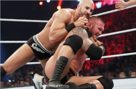 兰迪·奥顿对阵塞萨罗《RAW 2015.04.14》
