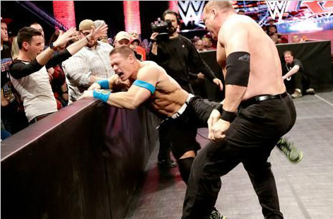 约翰·塞纳对阵凯恩《RAW 2015.04.21》