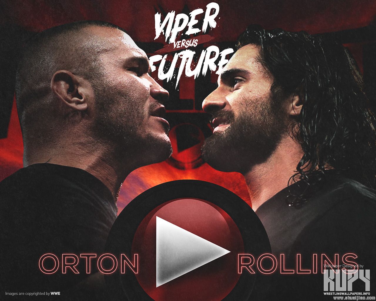 WWE摔角狂热31官方高清桌面(奥顿vs罗林斯) WWE摔角狂热31官方高清桌面(奥顿vs罗林斯)