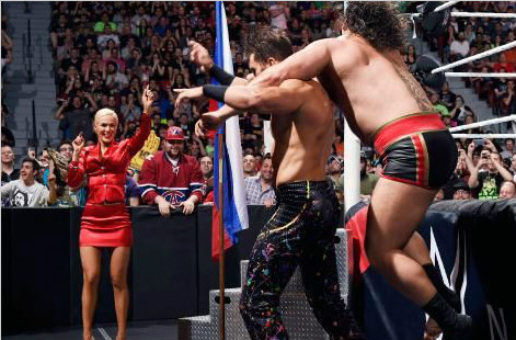 范丹戈对阵鲁瑟夫《RAW 2015.05.05》
