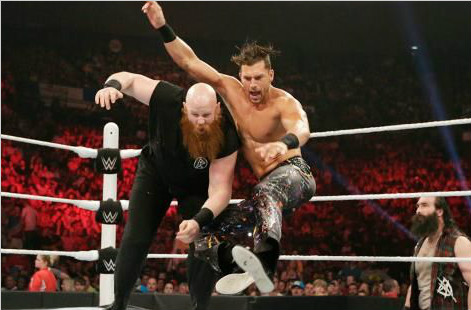范丹戈对阵埃里克·罗温《RAW 2015.05.12》