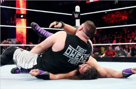 内维尔对阵凯文·欧文斯《RAW 2015.06.09》
