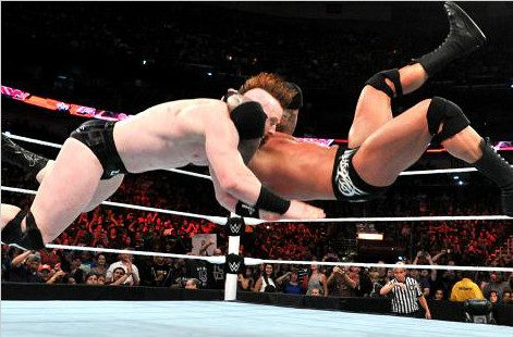 兰迪·奥顿对阵希摩斯《RAW 2015.06.09》