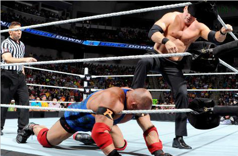 莱贝克对阵凯恩《WWE SmackDown 2015.06.25》