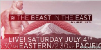 WWE7月4日《兽啸远东》最终赛程公布