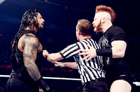 希莫斯vs罗曼·雷恩斯 《WWE RAW 2015.07.07》