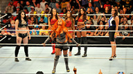 NXT女郎出现挑战贝拉姐妹《WWE RAW 2015.07.14》