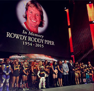 WWE全体选手致敬已离世的名人堂巨星罗迪·派彭