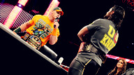 约翰·塞纳和塞斯·罗林斯签约合同《WWE RAW 2015.08.18》