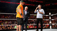 约翰·塞纳对质囧司徒《WWE RAW 2015.08.25》