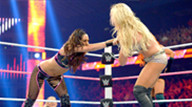 夏洛特&贝基·林奇对阵布里·贝拉&艾丽西亚·福克斯《WWE RAW 2015.10.13》