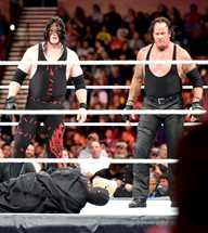 毁灭兄弟大战羊群《WWE RAW 2015.11.17》