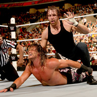 迪安·安布罗斯对阵道夫·齐格勒《WWE RAW 2015.12.15》