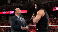 保罗·海曼提醒罗曼WWE快车道的利害关系《WWE RAW 2016.02.16》