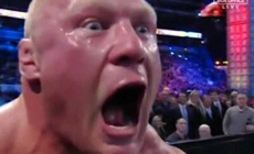 布洛克不爽WWE安排他对战安布罗斯！