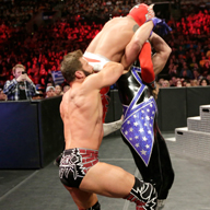 扎克·莱德对阵辛卡拉对阵星辰《WWE RAW 2016.03.22》