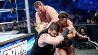 道夫·齐格勒&萨米·扎恩对阵米兹&凯文·欧文斯《WWE SmackDown 2016.03.24》