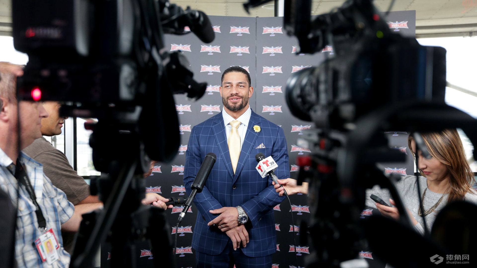 WWE摔角狂热32媒体发布会