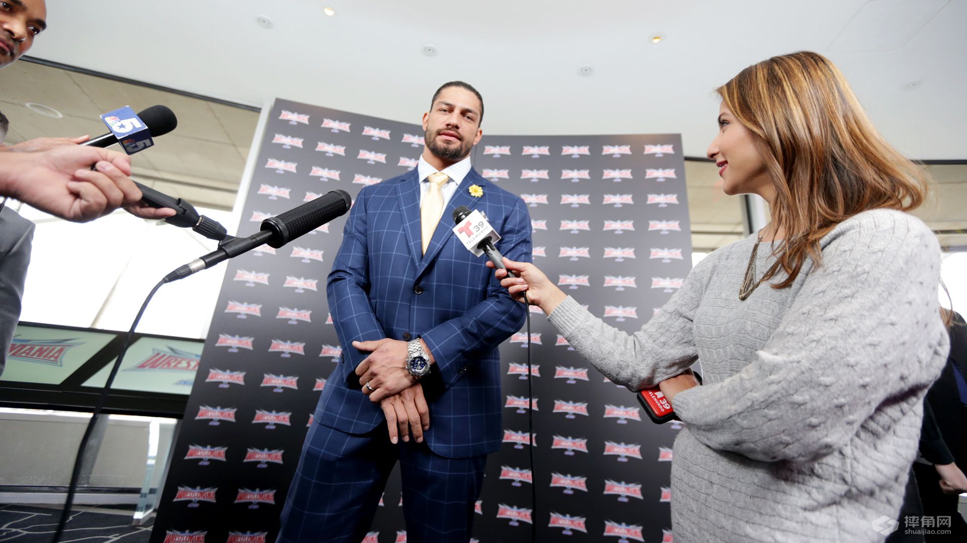 WWE摔角狂热32媒体发布会