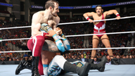 默剧组合对阵墨西哥双龙《WWE SmackDown 2016.04.07》