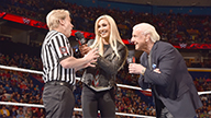 夏洛特消除血债血偿赛果的争议《WWE RAW 2016.05.03》