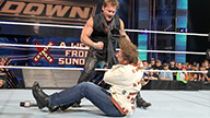 迪安·安布罗斯遭Y2J单方面暴揍《WWE SmackDown 2016.05.12》